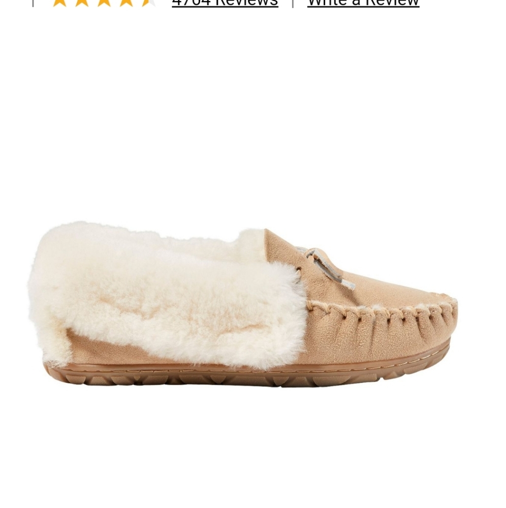 Womens LL Bean Wicked Good Moccasins
